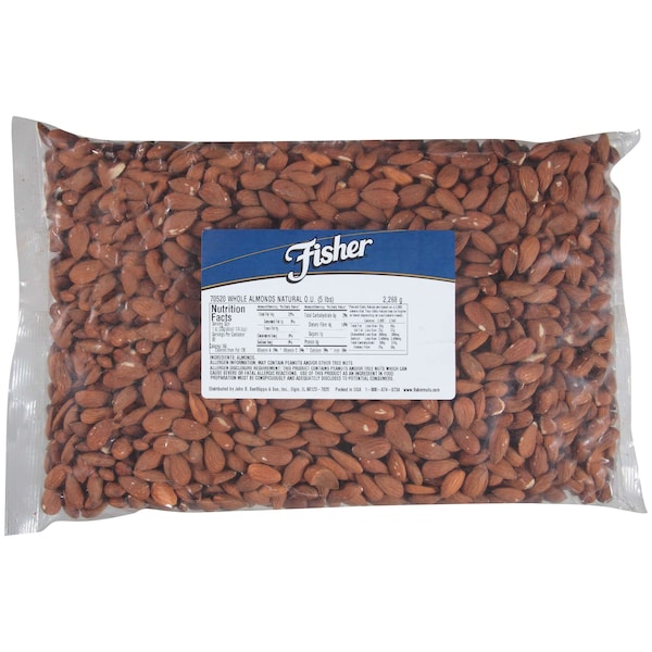 Fisher Fisher Whole Almond Natural 5lbs 70520 - main